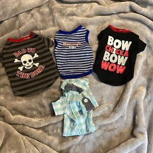 XS Doggie Boy Shirts